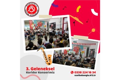 3. GELENEKSEL KORİDOR KONSERİMİZ