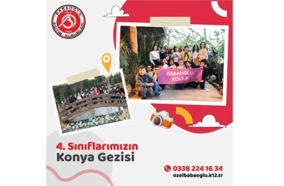 4. SINIFLAR KONYA GEZİMİZ